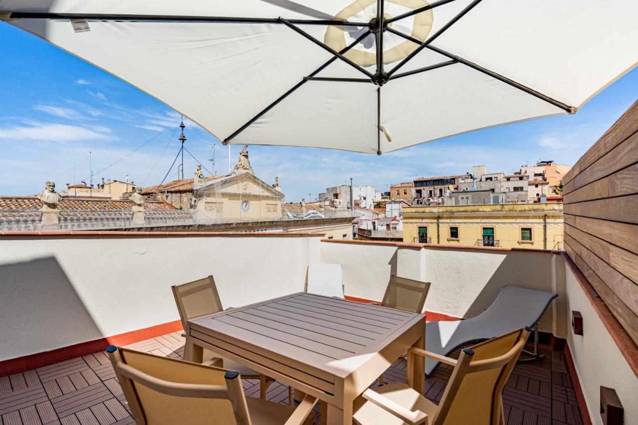 Apartamentos Circo Romano Tarragona Bagian luar foto